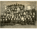Die zweite Schwalinger Schule, Haus-No.19, Vorderseite, in den 1900er Jahren