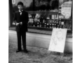 Kolonialwarengeschäft Adolf Meyer, Schwalingen No.36, Schaufenster im Jahr 1969