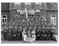 Die Mitglieder des Schwalinger Schützenvereins von 1904 e.V. im Jubiläumsjahr 1954.
